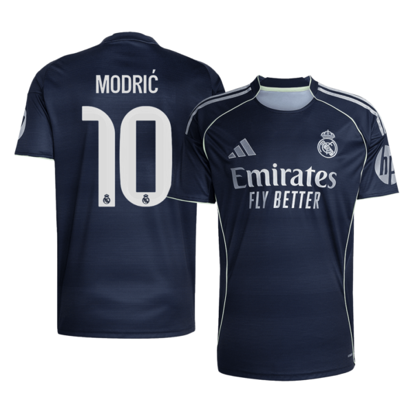 MODRIĆ #10 Real Madrid Away Soccer Jersey 2025/26