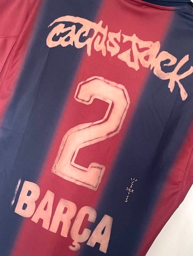 2026 Barcelona Collaboration Shirt real studio photo 2