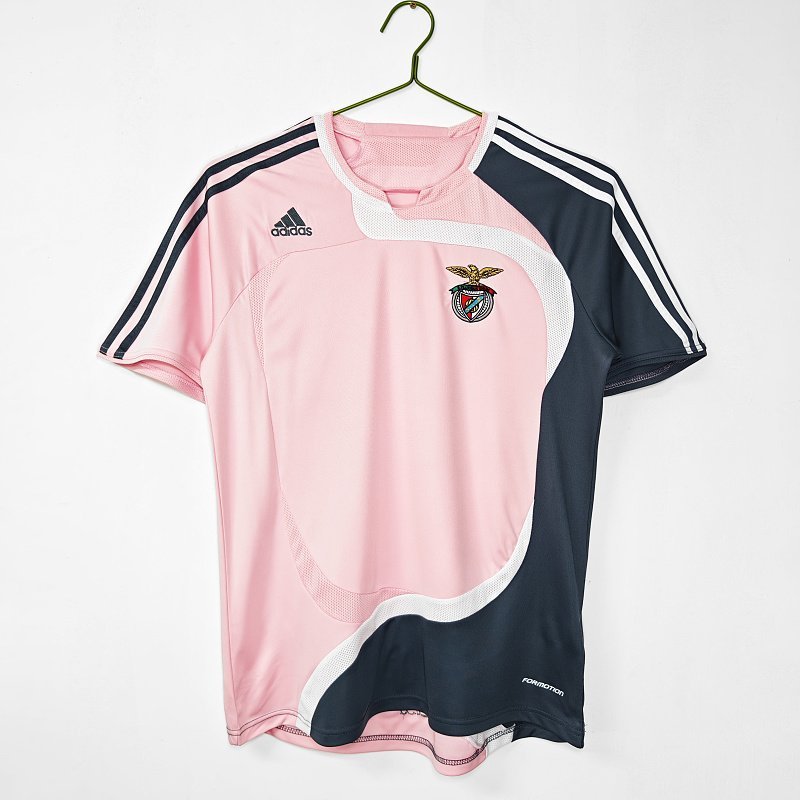 2007 Benfica Away Retro Shirt real studio photo 1