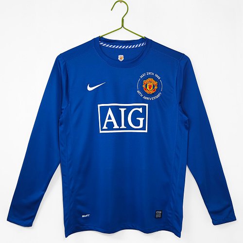 2008 Manchester United Third UCL Long Sleeve real studio photo 2