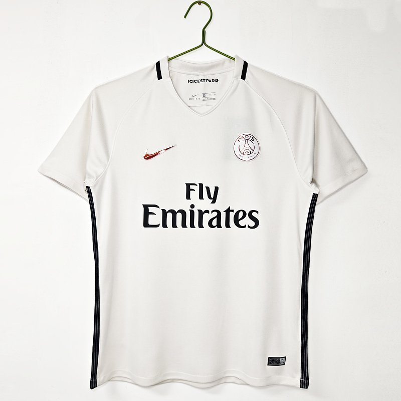 2016 Paris Saint-Germain Third Black Retro Shirt real studio photo 1