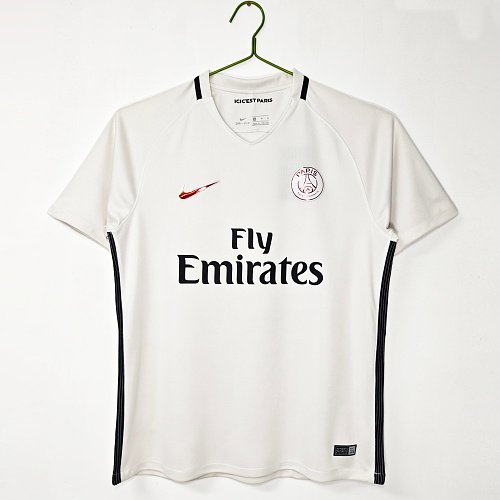 2016 Paris Saint-Germain Third Black Retro Shirt real studio photo 2
