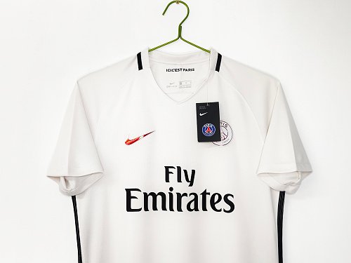 2016 Paris Saint-Germain Third Black Retro Shirt real studio photo 3
