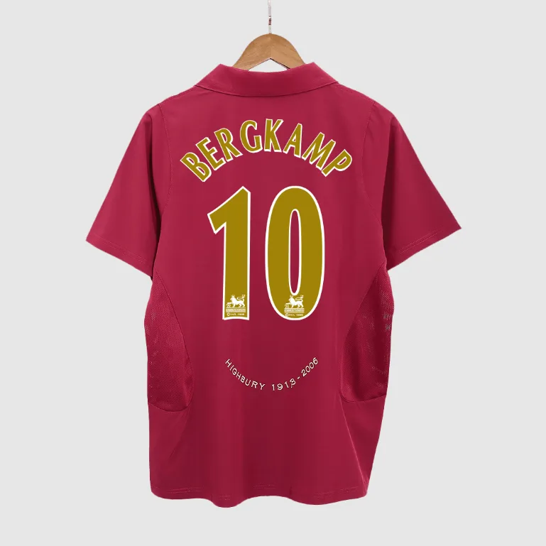 BERGKAMP #10 Arsenal Home