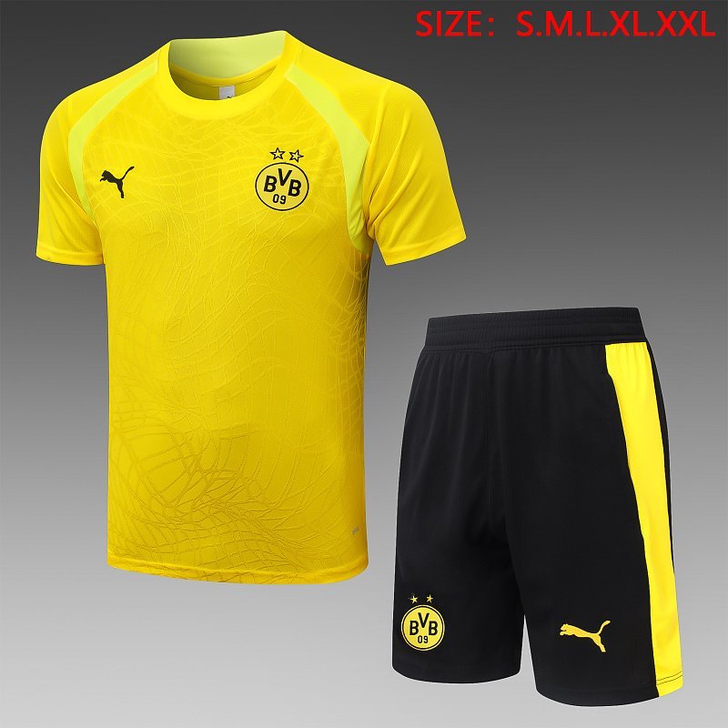 2026/27 Borussia Dortmund Yellow Short Sleeve real studio photo 1