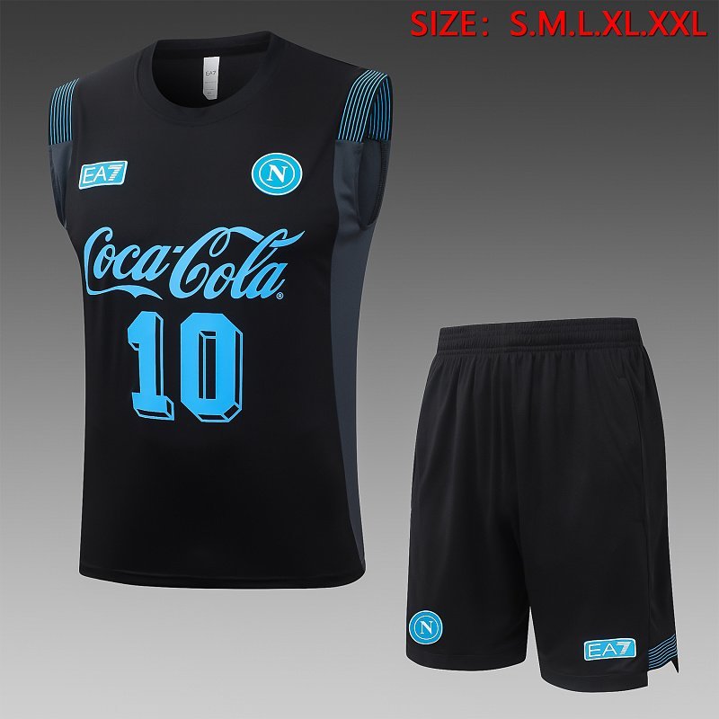 2026/27 Napoli Black Shirt real studio photo 1