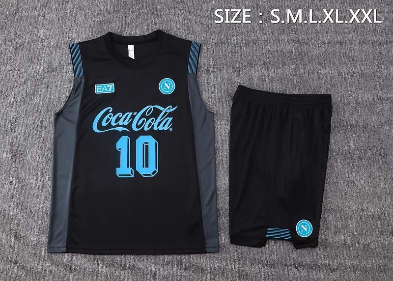2026/27 Napoli Black Shirt real studio photo 3
