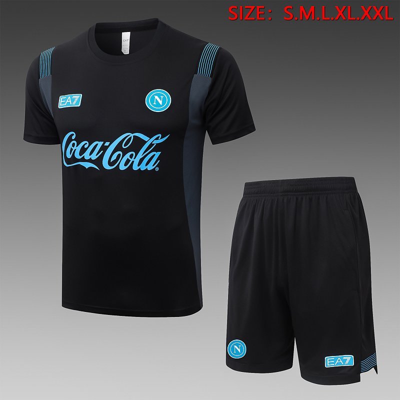 2026/27 Napoli Black Short Sleeve real studio photo 1