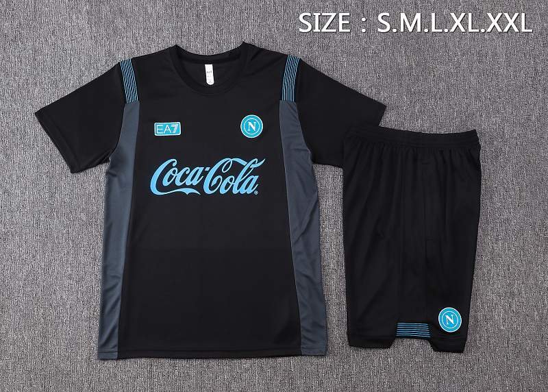 2026/27 Napoli Black Short Sleeve real studio photo 3