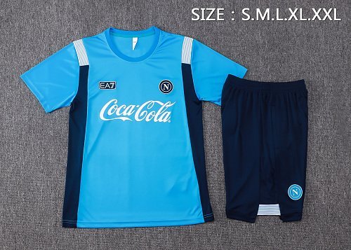 2026/27 Napoli Lake Blue Short Sleeve real studio photo 2