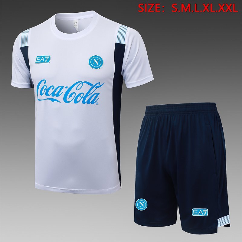 2026/27 Napoli White Short Sleeve real studio photo 1