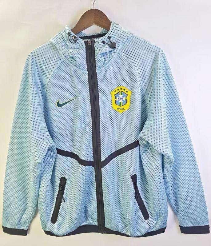 2026 Brazil Light Blue Pre-Match Top real studio photo 1
