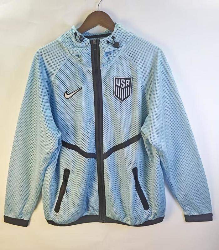 2026 USA Away Light Blue Pre-Match Top real studio photo 1