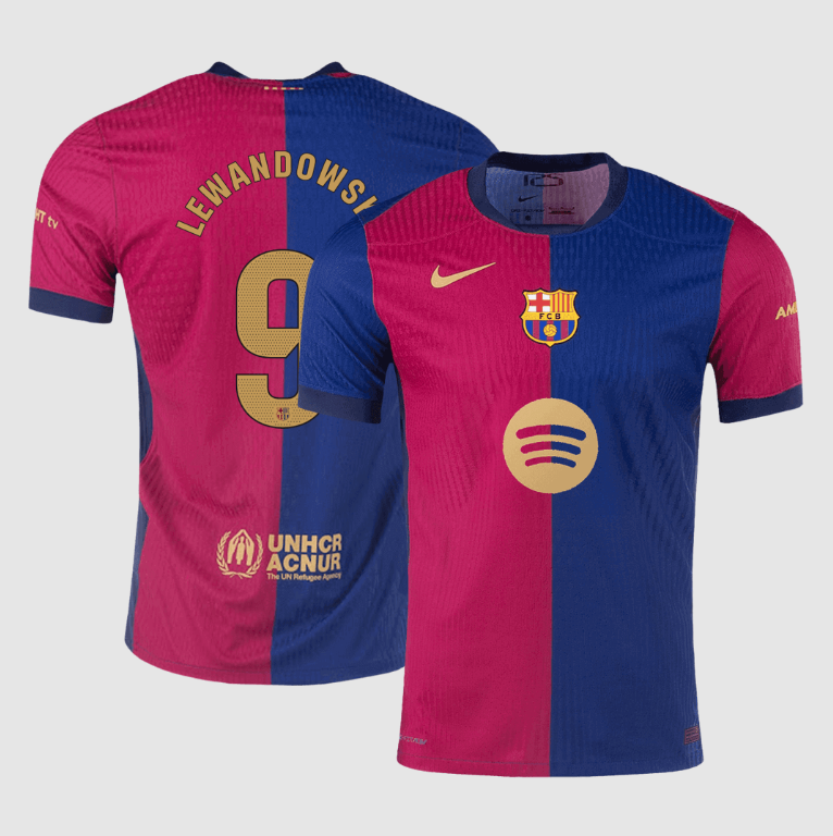 LEWANDOWSKI #9 Barcelona Authentic