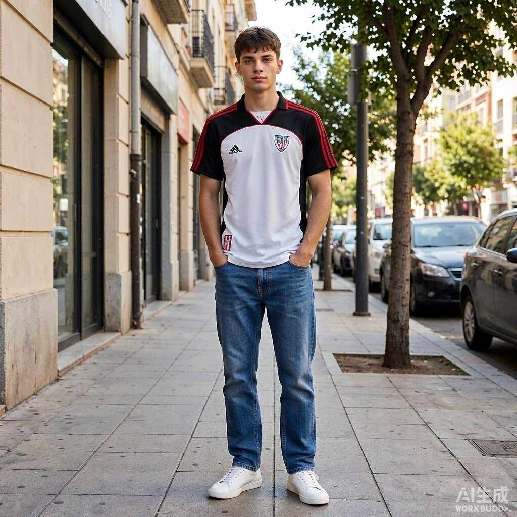 Athletic Bilbao Shirt styled casually with jeans — outfit inspiration