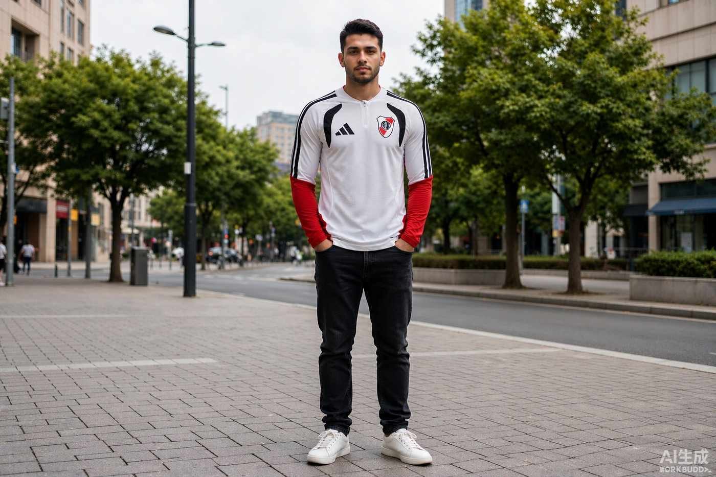 River Plate Long Sleeve styled casually with jeans — outfit inspiration