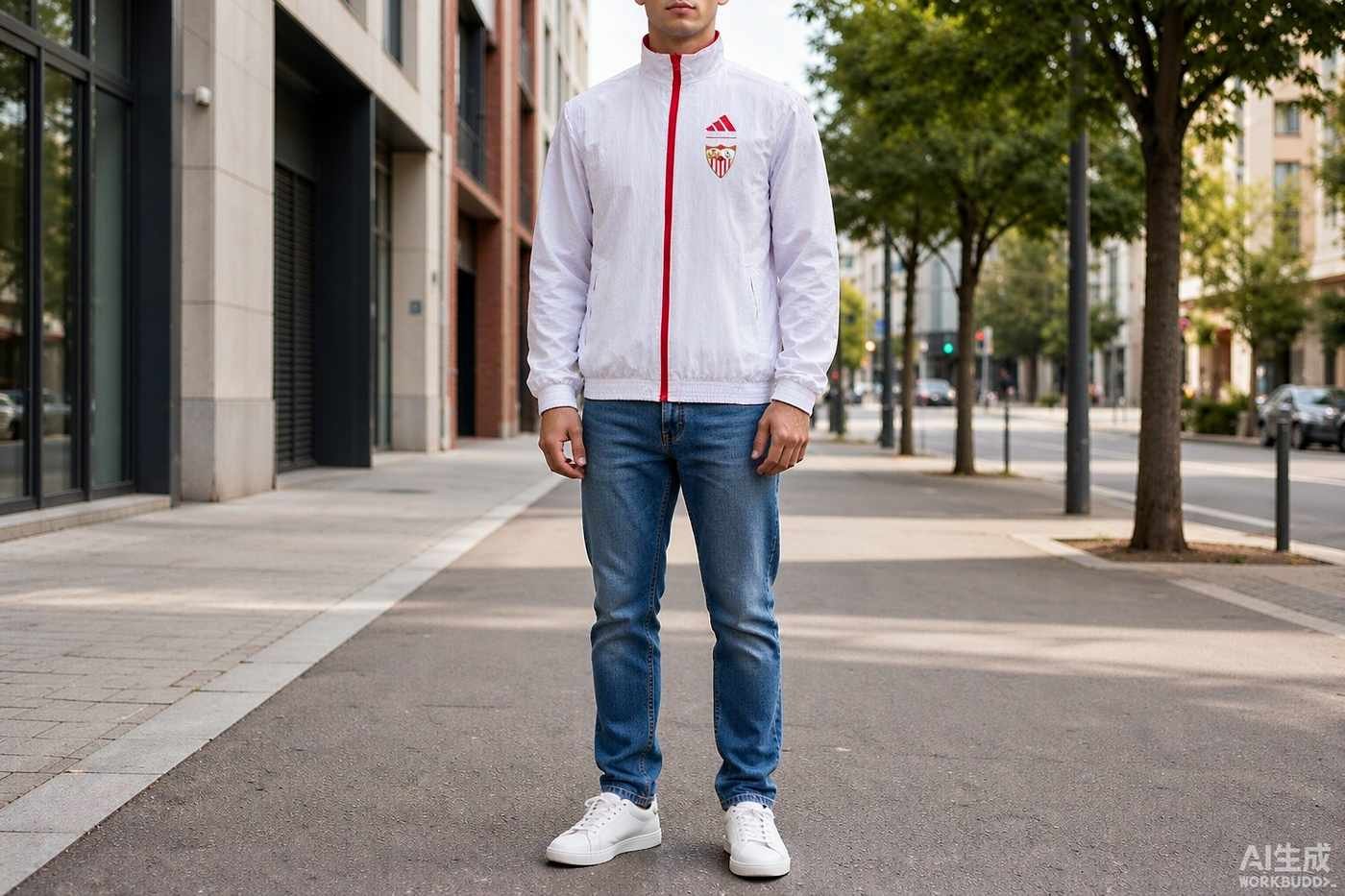 Sevilla Shirt styled casually with jeans — outfit inspiration
