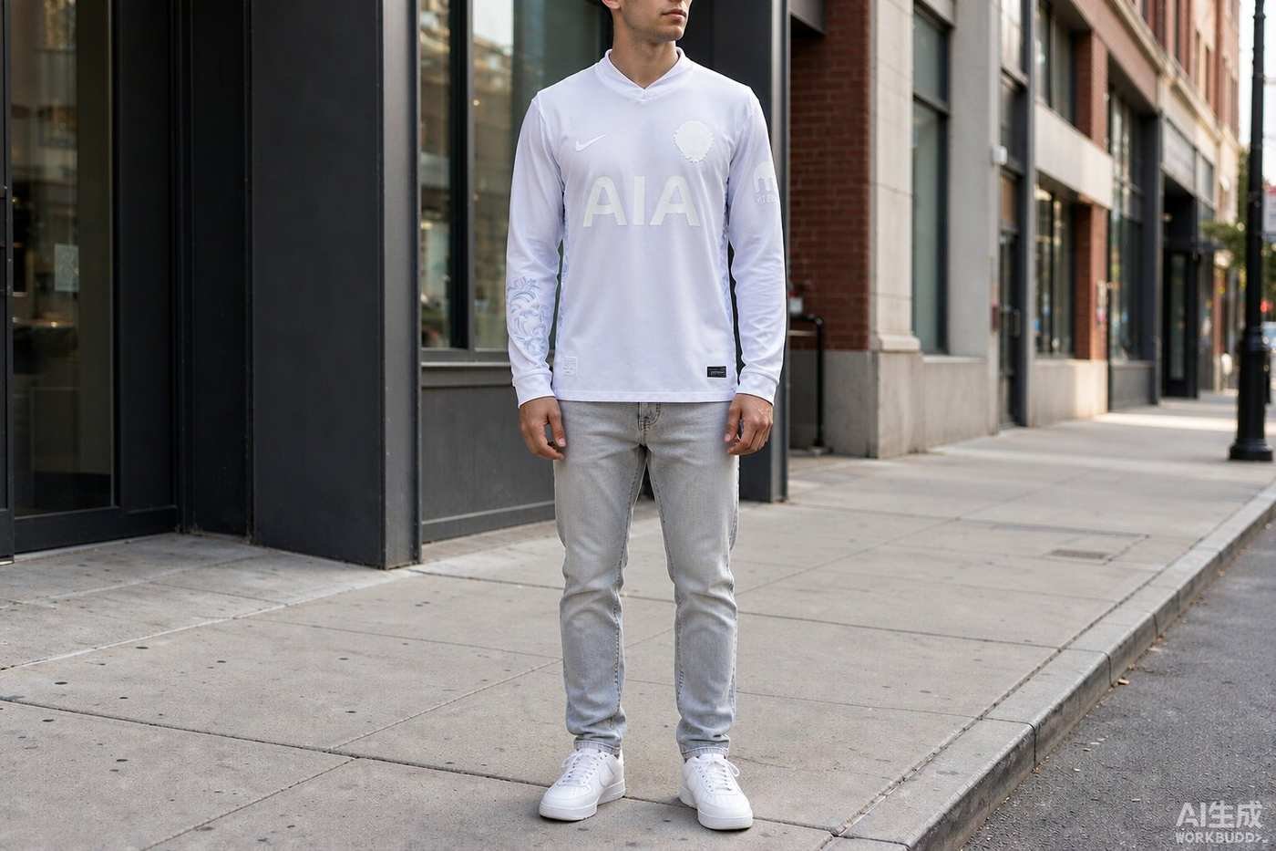 Tottenham Hotspur Shirt styled casually with jeans — outfit inspiration