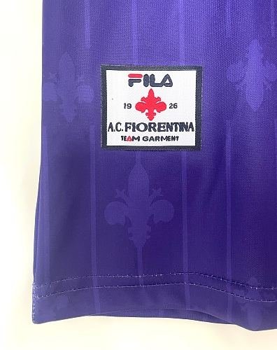 1997/98 Fiorentina Home Shirt real studio photo 2